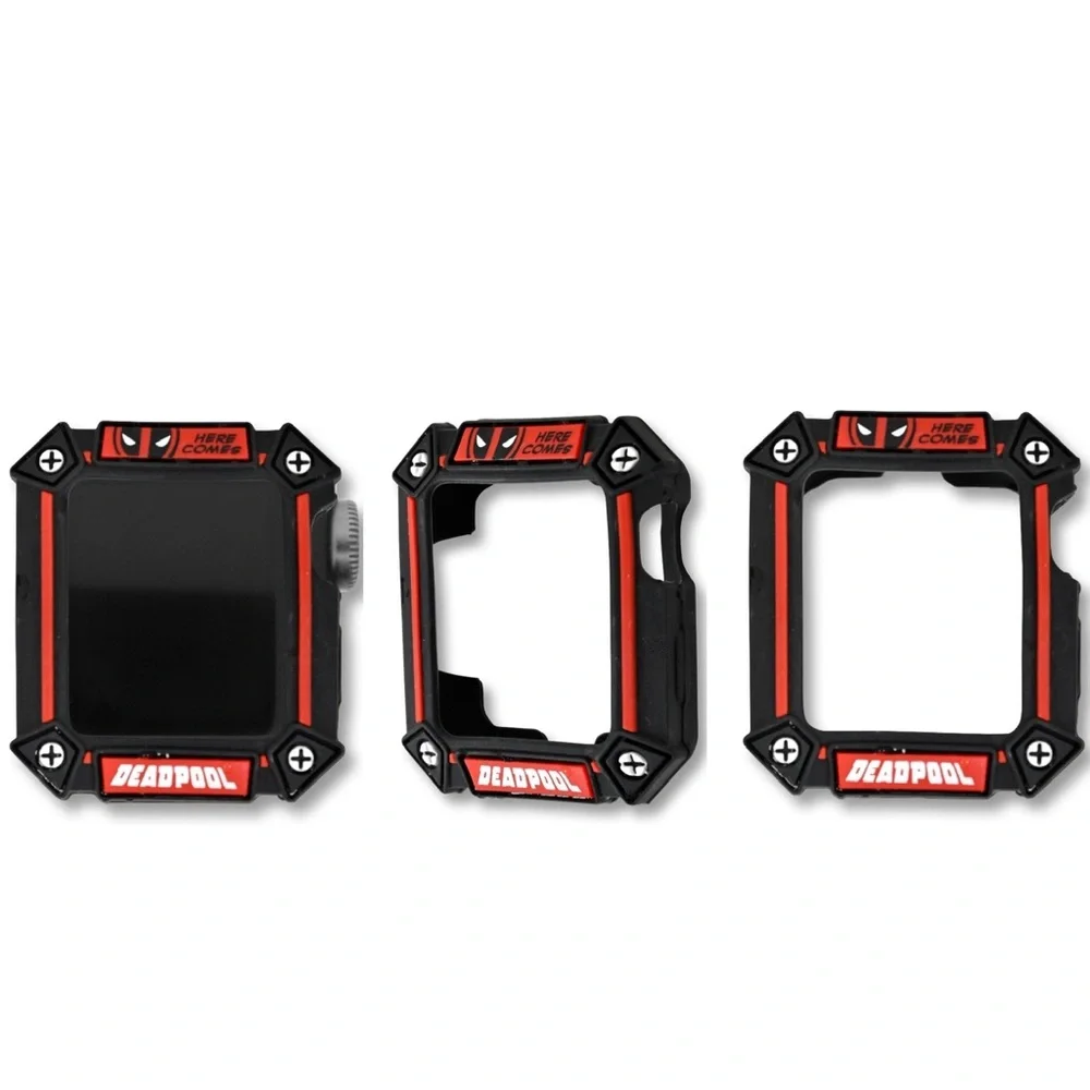 Marvel Smartwatch BumperCover 3PcsSET StarWars DarkSide/Spider-Man/Deadpool 42mm